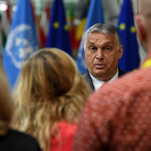 O πρωθυπουργός της Ουγγαρίας Βίκτορ Ορμπάν © EPA / JOHN THYS