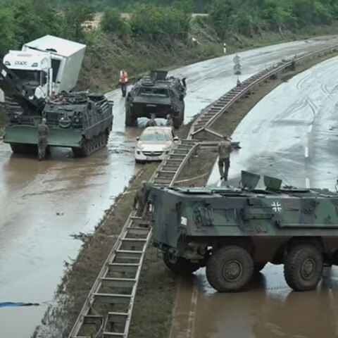 Γερμανία - Πλημμύρες: Καταστράφηκε το σιδηροδρομικό δίκτυο σε ολόκληρες περιοχές