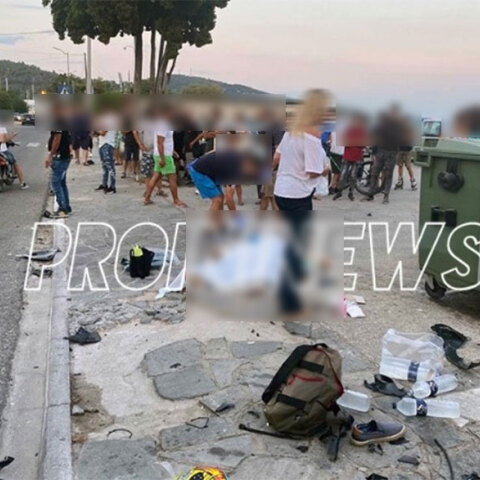 Τρεις νεκροί σε τροχαίο δυστύχημα στην Καβάλα