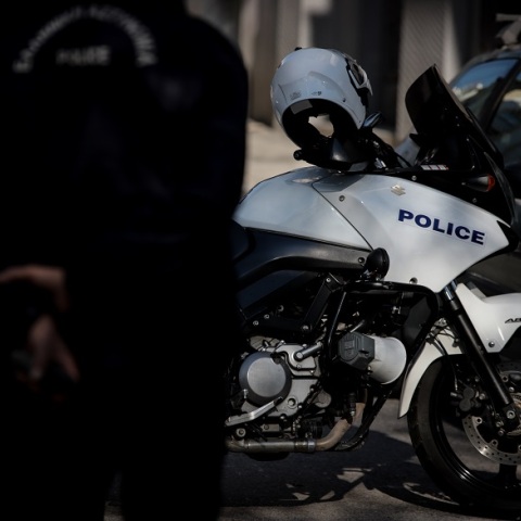 Τροχαίο - Μηχανή της Ελληνικής Αστυνομίας