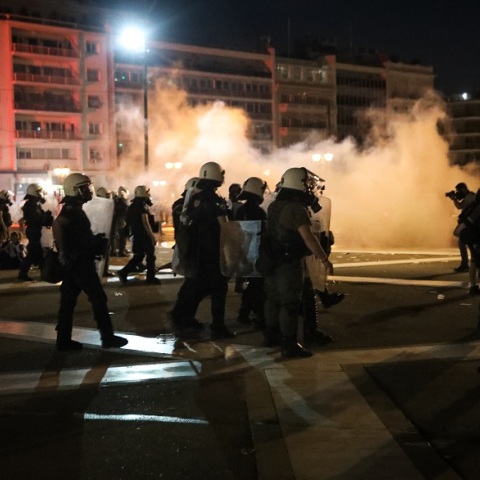 Επεισόδια στο κέντρο της Αθήνας