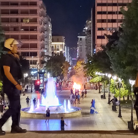 Συγκέντρωση αντιεμβολιαστών στο Σύνταγμα