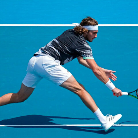 Στέφανος Τσιτσιπάς (ΦΩΤΟ ΑΡΧΕΙΟΥ) - Ξεκινά σήμερα Κυριακή 25 Ιουλίου 2021 την προσπάθειά του στους Ολυμπιακούς Αγώνες του Τόκιο 2020