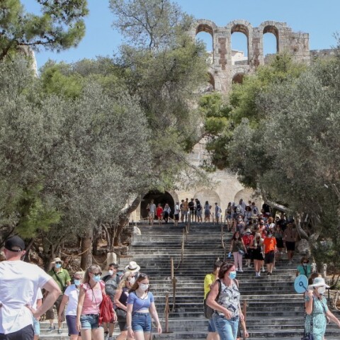 Η κατανομή των νέων κρουσμάτων κορωνοϊού στην Αττική που ανακοίνωσε ο ΕΟΔΥ © ΕUROKINISSI