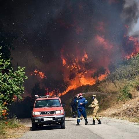 Φωτιά στην Ελεκίστρα έξω από την Πάτρα - Πύρινο μέτωπο και στη Δροσιά