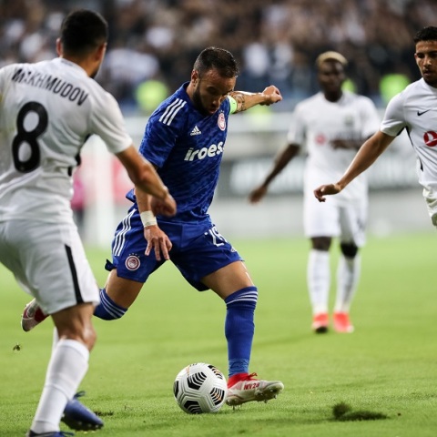 Ολυμπιακός - Νέφτσι: Στιγμιότυπο από τον αγώνα- πρόκριση για τους Πειραιώτες