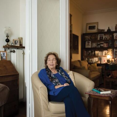 Η συγγραφέας Άλκη Ζέη © Θανάσης Καρατζάς 