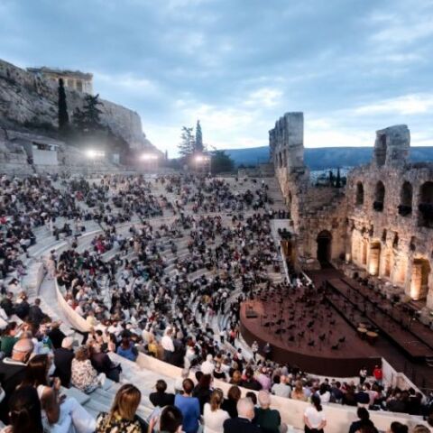 To Hρώδειο Αθηνών σε ώρα παράστασης © Εurikinissi / ΠΑΝΑΓΟΠΟΥΛΟΣ ΓΙΑΝΝΗΣ