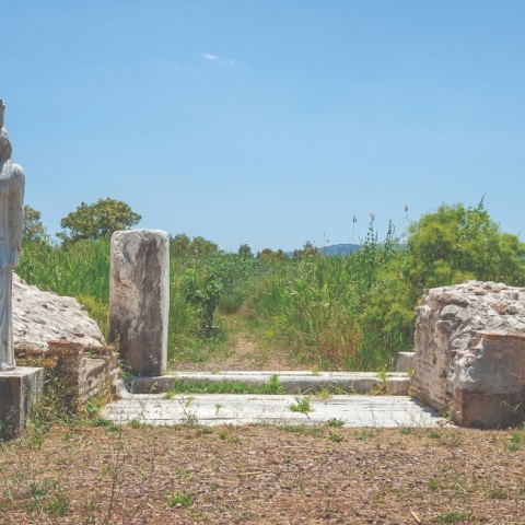 Ιερό Αιγυπτίων Θεών, Νέα Μάκρη