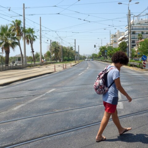 H λεωφόρος Ποσειδώνος άδεια © EUROKINISSI / ΠΑΝΑΓΟΠΟΥΛΟΣ ΓΙΑΝΝΗΣ