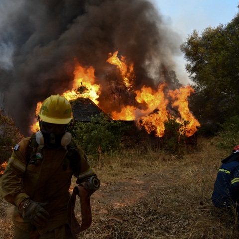 Μαίνεται η φωτιά στην περιοχή Ζήρια του Δήμου Αιγιαλείας Αχαΐας - Σε ολονύχτια μάχη οι πυροσβεστικές δυνάμεις - 110 πολίτες απεγκλώβισε το Λιμενικό