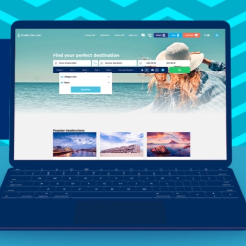 Πλατφόρμα αναζήτησης ακτοπλοϊκών εισιτηρίων theferries.com