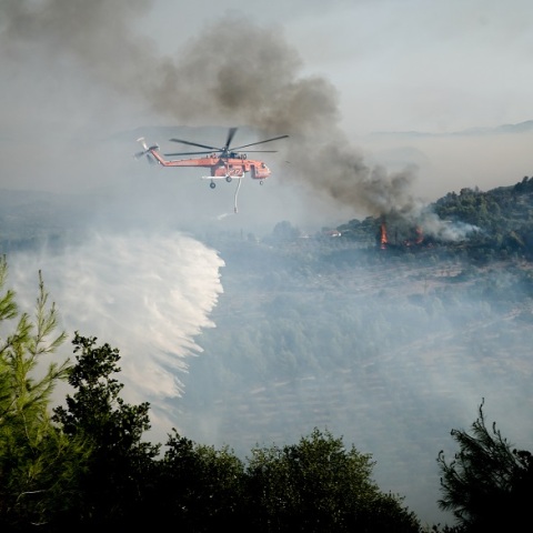 Φωτιά στην Αρχαία Ολυμπία