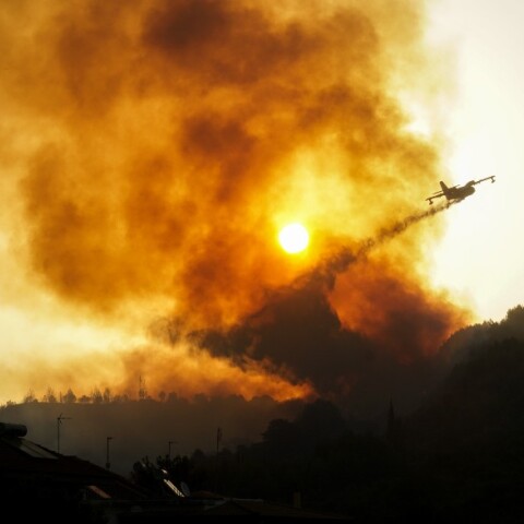 Φωτιά στην Αρχαία Ολυμπία