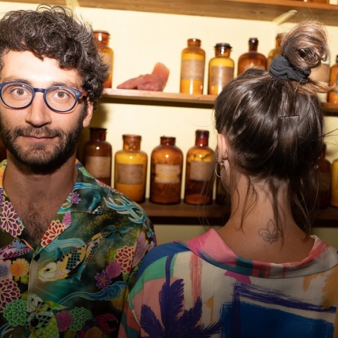 Ο Kώστας Ζιγκερίδης και η Αναστασία Κότσαλη