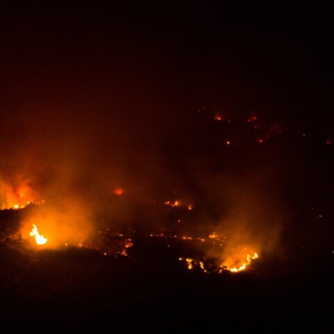 Φωτιά στην Αρχαία Ολυμπία