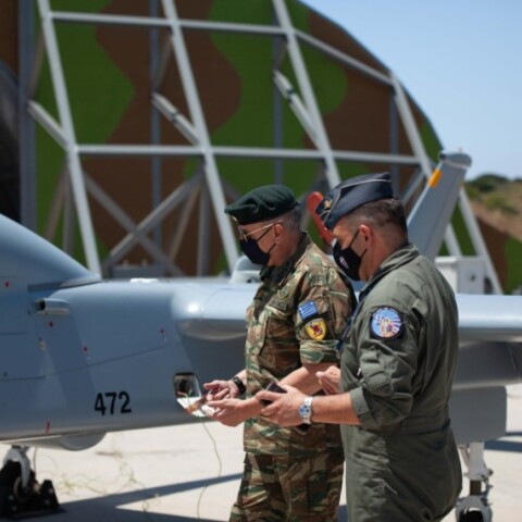 O αρχηγός ΓΕΕΘΑ, Στρατηγός Κωνσταντίνος Φλώρος © ΑΠΕ / ΓΡΑΦΕΙΟ ΤΥΠΟΥ ΓΕΕΘΑ