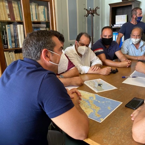 Στις πληγείσες περιοχές της Εύβοιας ο πρόεδρος του ΣΥΡΙΖΑ, Αλέξης Τσίπρας