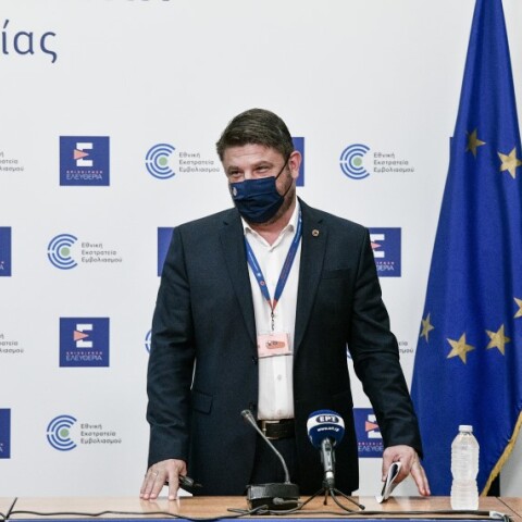 Ο υφυπουργός Πολιτικής Προστασίας και Διαχείρισης Κρίσεων Νίκος Χαρδαλιάς © EUROKINISSI