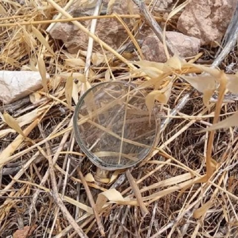 Μεγεθυντικός φακός εντοπίστηκε στον Υμηττό