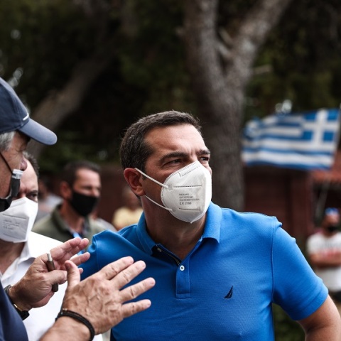 Ο πρόεδρος του ΣΥΡΙΖΑ, Αλέξης Τσίπρας