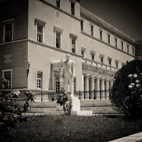 Το κτίριο της Βουλής των Ελλήνων στην Αθήνα