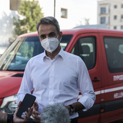 Ο πρωθυπουργός Κυριάκος Μητσοτάκης 