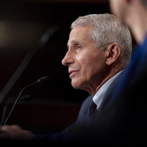 Ο διευθυντής του Εθνικού Ινστιτούτου Αλλεργιών και Λοιμωδών Νοσημάτων των ΗΠΑ Άντονι Φάουτσι © ΕPA /Stefani Reynolds 