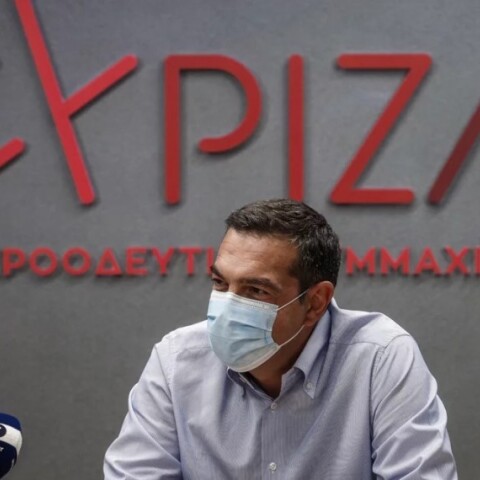 Ο πρόεδρος του ΣΥΡΙΖΑ, Αλέξης Τσίπρας © EUROKINISSI/ΒΑΣΙΛΗΣ ΡΕΜΠΑΠΗΣ