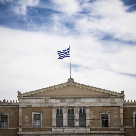 Το κτίριο της Βουλής των Ελλήνων στην Αθήνα