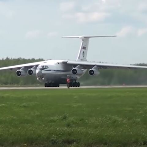 Το ρωσικό πυροσβεστικό αεροσκάφος Ilyushin Il-76