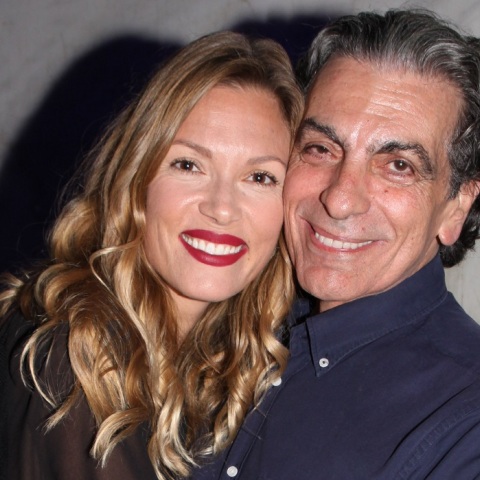 Η Βίκυ Καγιά με τον Χάρη Χουρμούζη