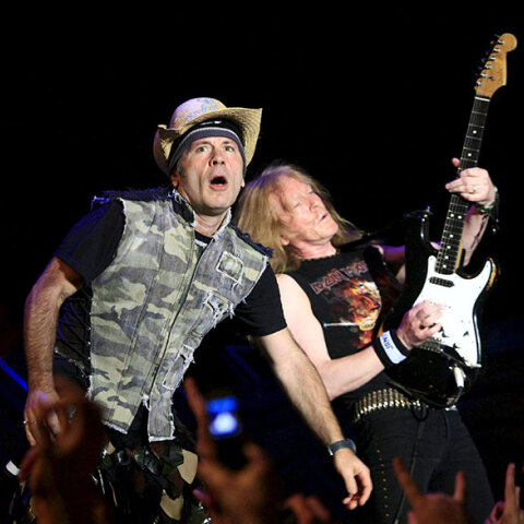 Ο Bruce Dickinson στη σκηνή (ΦΩΤΟ ΑΡΧΕΙΟΥ) - Ο τραγουδιστής των Iron Maiden έχει κορωνοϊό