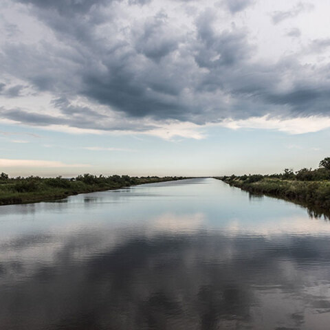 Σύννεφα πάνω από το Δέλτα του Έβρου - Άστατος ο καιρός αύριο Σάββατο 14 Αυγούστου 2021