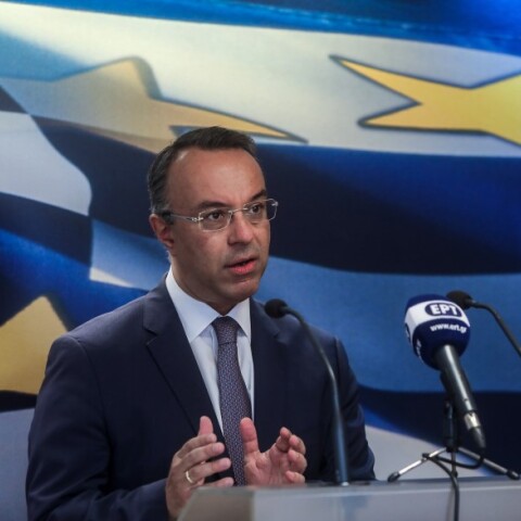 Ο υπουργός Οικονομικών Χρήστος Σταϊκούρας © ΕUROKINISSI / ΔΗΜΗΤΡΗΣ ΚΑΠΑΝΤΑΗΣ