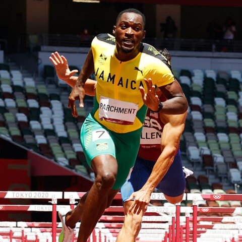  Χανσλ Πάρτσμεντ (Hansle Parchment) - Ο Τζαμαϊκανός Ολυμπιονίκης του Τόκιο 2020 που κατέκτησε το χρυσό μετάλλιο στα 110 μ. με εμπόδια