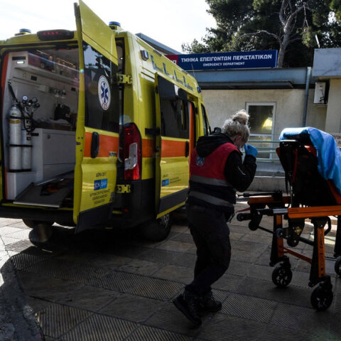 Ασθενοφόρο του ΕΚΑΒ (ΦΩΤΟ ΑΡΧΕΙΟΥ)