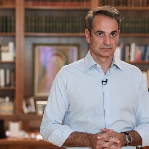 O πρωθυπουργός Κυριάκος Μητσοτάκης © EUROKINISSI/ΓΙΩΡΓΟΣ ΒΙΤΣΑΡΑΣ