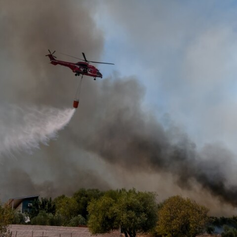 Φωτιά στην Κερατέα © EUROKINISSI / ΜΙΧΑΛΗΣ ΚΑΡΑΓΙΑΝΝΗΣ
