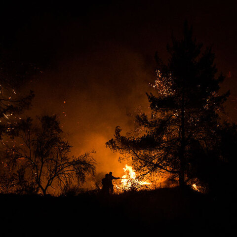 Δασική πυρκαγιά (ΦΩΤΟ ΑΡΧΕΙΟΥ) - Δύσκολη νύχτα σε Βίλια και Κερατέα, καθώς η φωτιά συνεχίζει να καίει