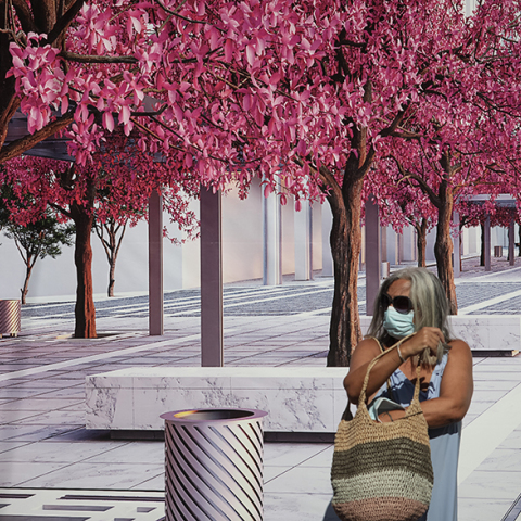 H Μανίνα Ζουμπουλάκη γράφει για την Αθήνα του Αυγούστου