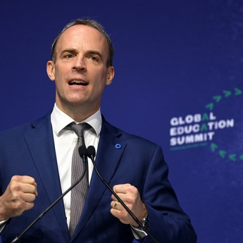 Ο υπουργός Εξωτερικών της Βρετανίας, Ντόμινικ Ράαμπ