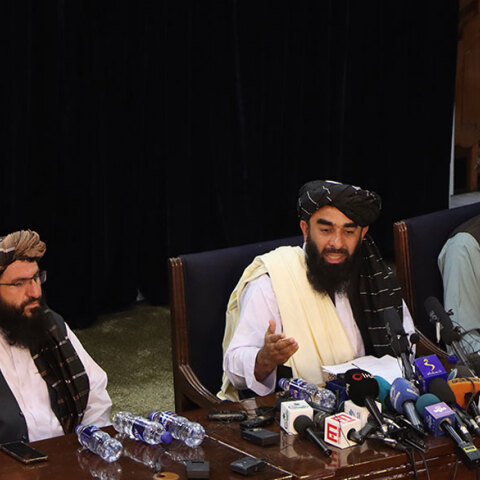 Αφγανιστάν: Η συνέντευξη Τύπου των Ταλιμπάν στην Καμπούλ