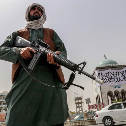 Ταλιμπάν περιπολούν την επαρχία Nangarhar - Αφγανιστάν, 15 Αυγούστου 2021 © EPA / STRINGER