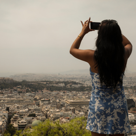 Τα νέα κρούσματα κορωνοϊού στην Αττική και η κατανομή τους ανά τομέα, σύμφωνα με την ανακοίνωση του ΕΟΔΥ, σήμερα Πέπμπτη 19 Αυγούστου 2021 © EUROKINISSI