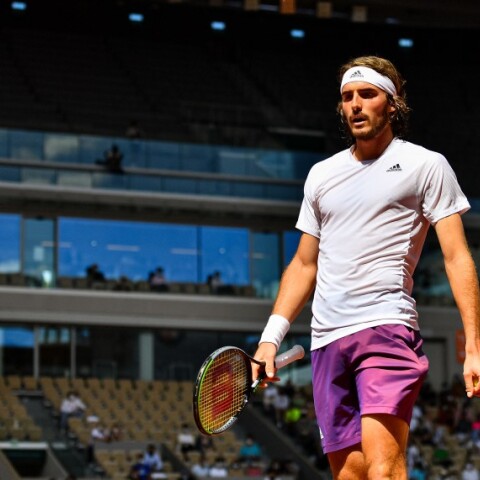 Ο Στέφανος Τσιτσιπάς στο Roland Garros 2021 © EUROKINISSI / ΑΛΕΞΑΝΤΕΡ ΣΒΕΡΕΦ