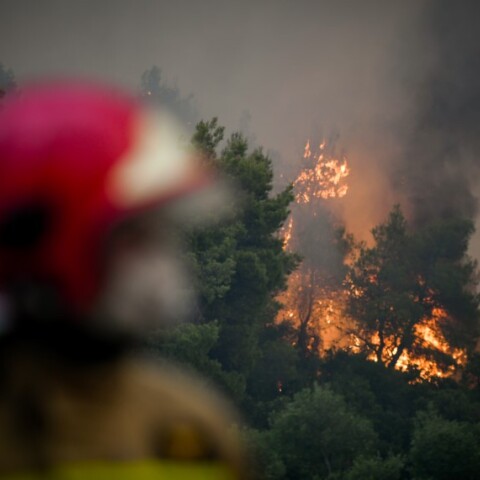 Φωτιά στα Βίλια © EUROKINISSI 