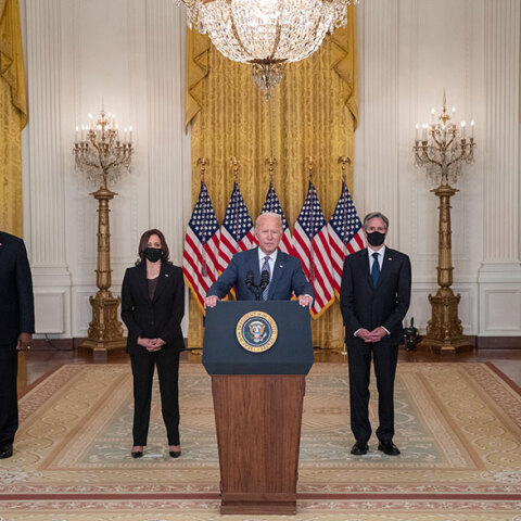 Ο Αμερικανός πρόεδρος Τζο Μπάιντεν, στο διάγγελμά του προς τους Αμερικανούς για το Αφγανιστάν και την εκκένωση της Καμπούλ