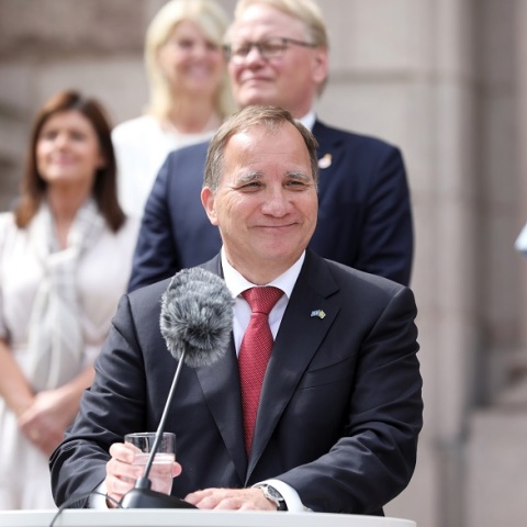 Ο πρωθυπουργός της Σουηδίας, Stefan Löfven