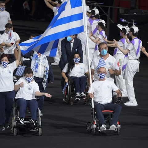 Παραολυμπιακοί Αγώνες - Τόκιο: Η είσοδος της ελληνικής αποστολής
